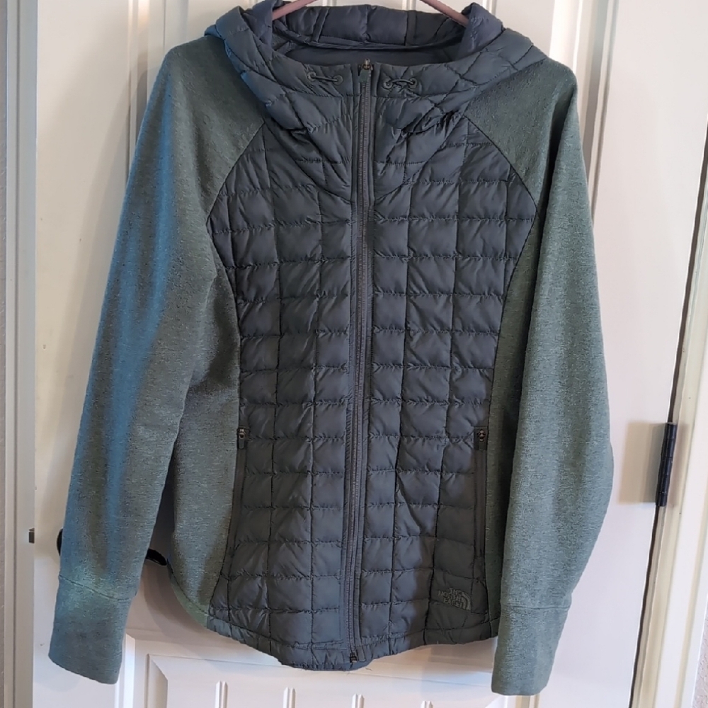 The North Face Green Quilted Jacket